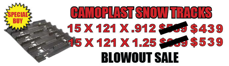 Snowmobile Tracks on Sale